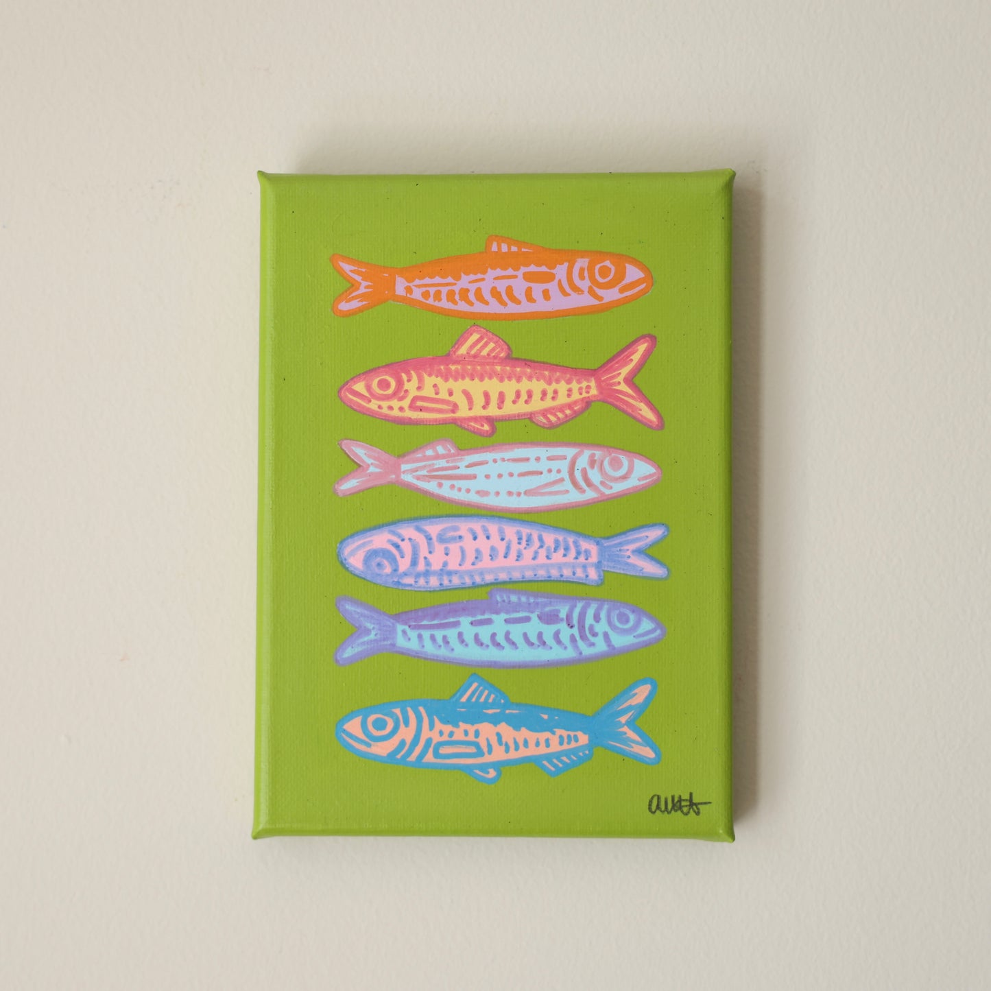 Sardine Stack Painting