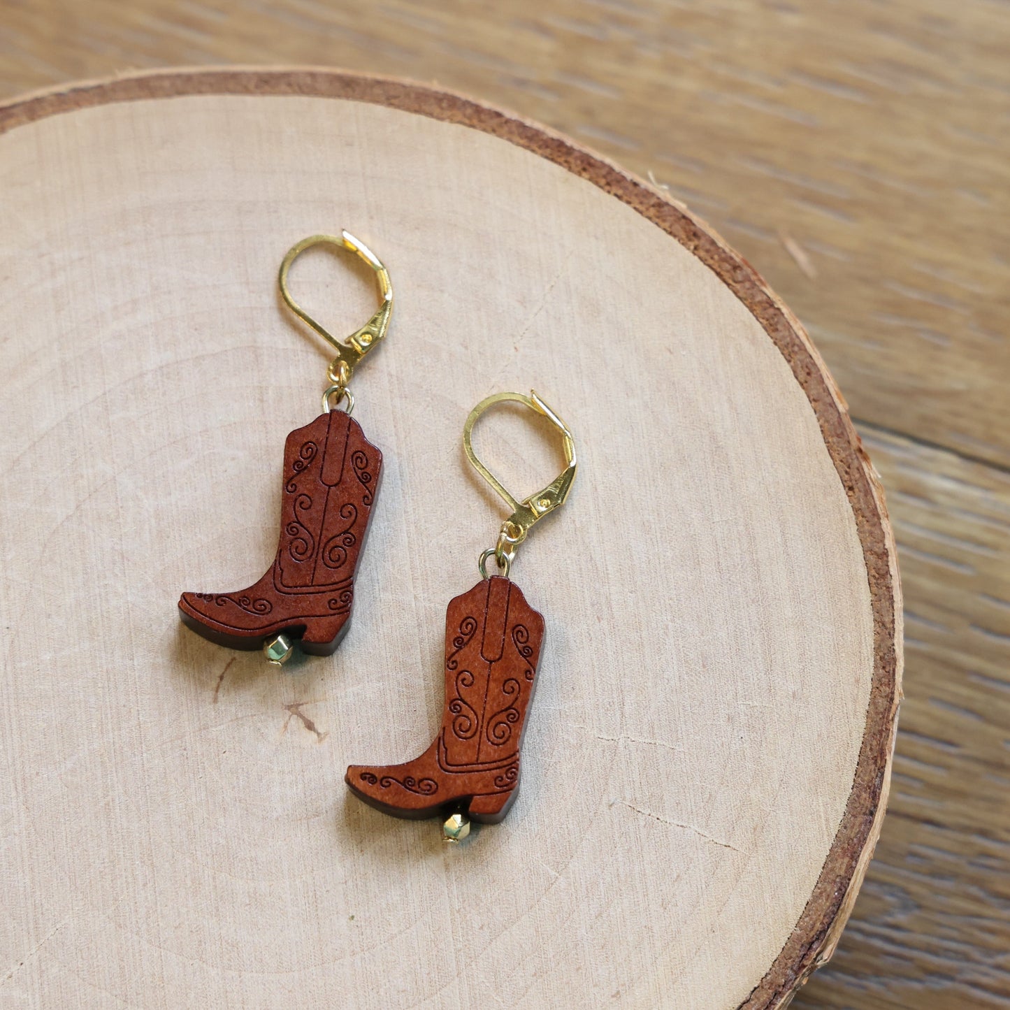 Cowboy Boot Earrings