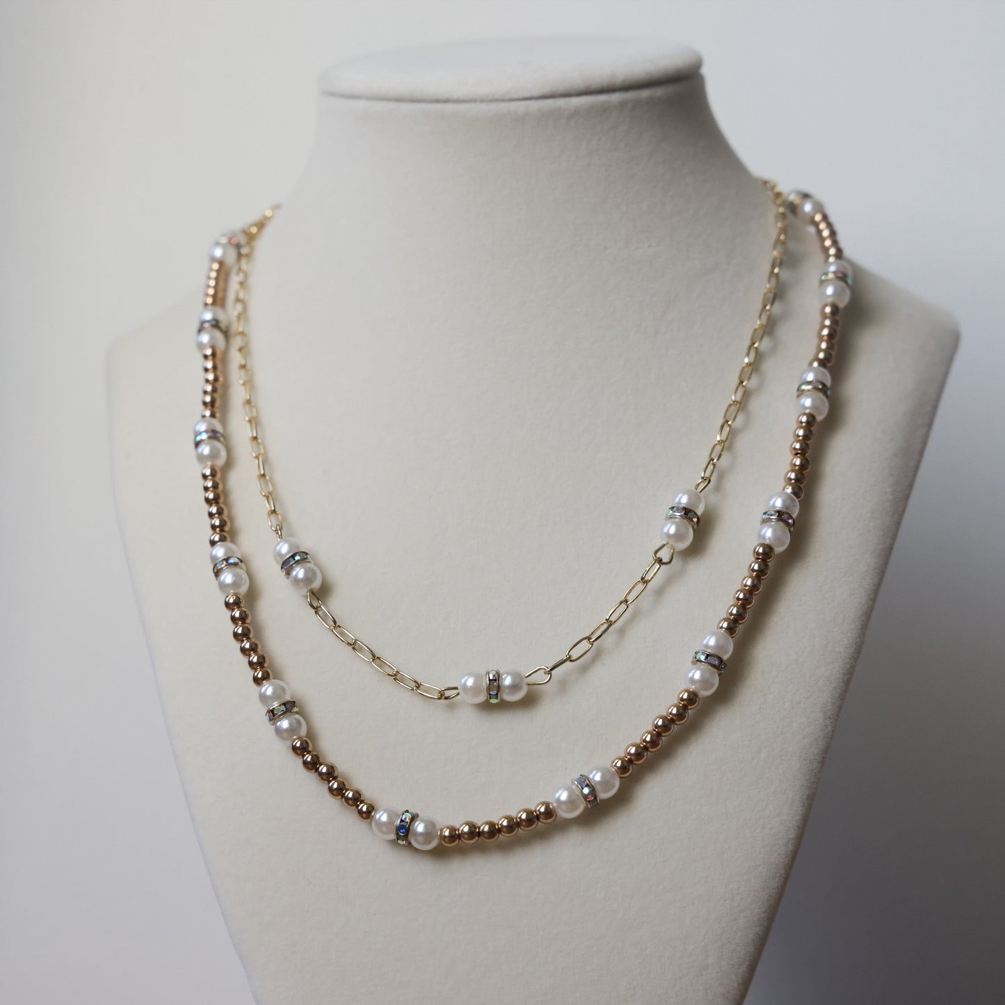 Diamond Layered Necklace
