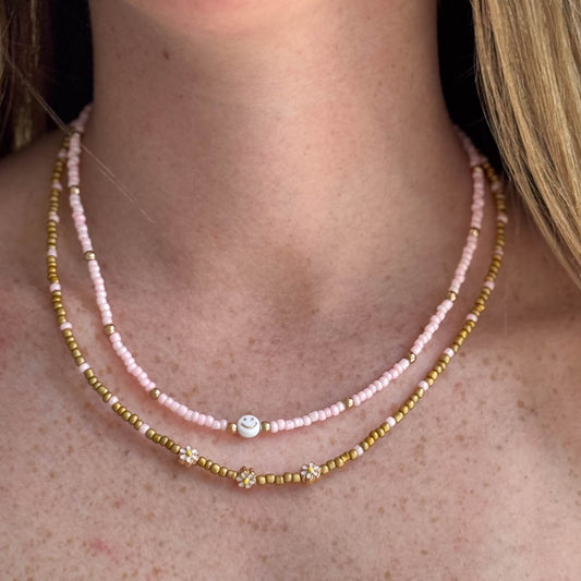 Daisy Smiley Necklace
