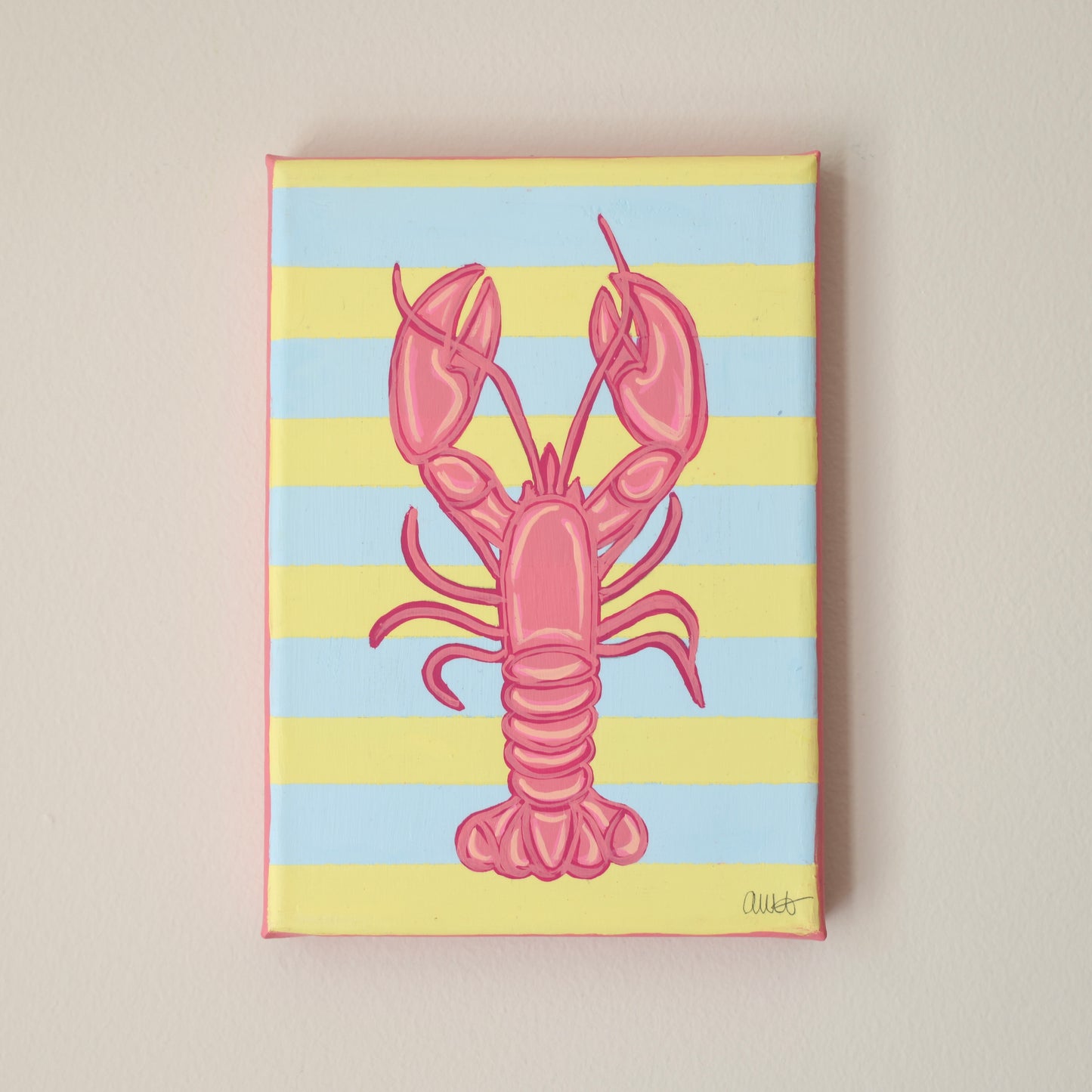 Preppy Sea Life Paintings