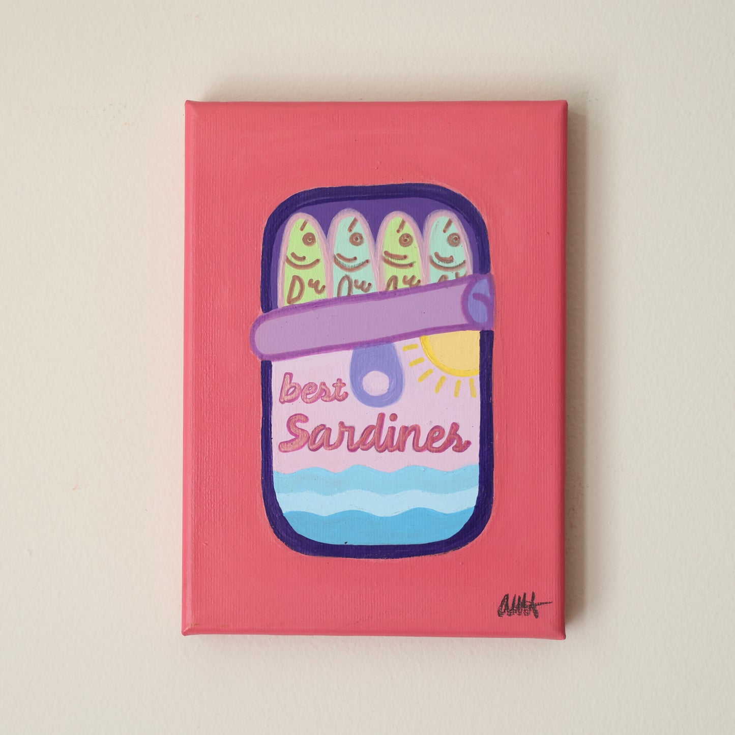 "Best Sardines" Painting