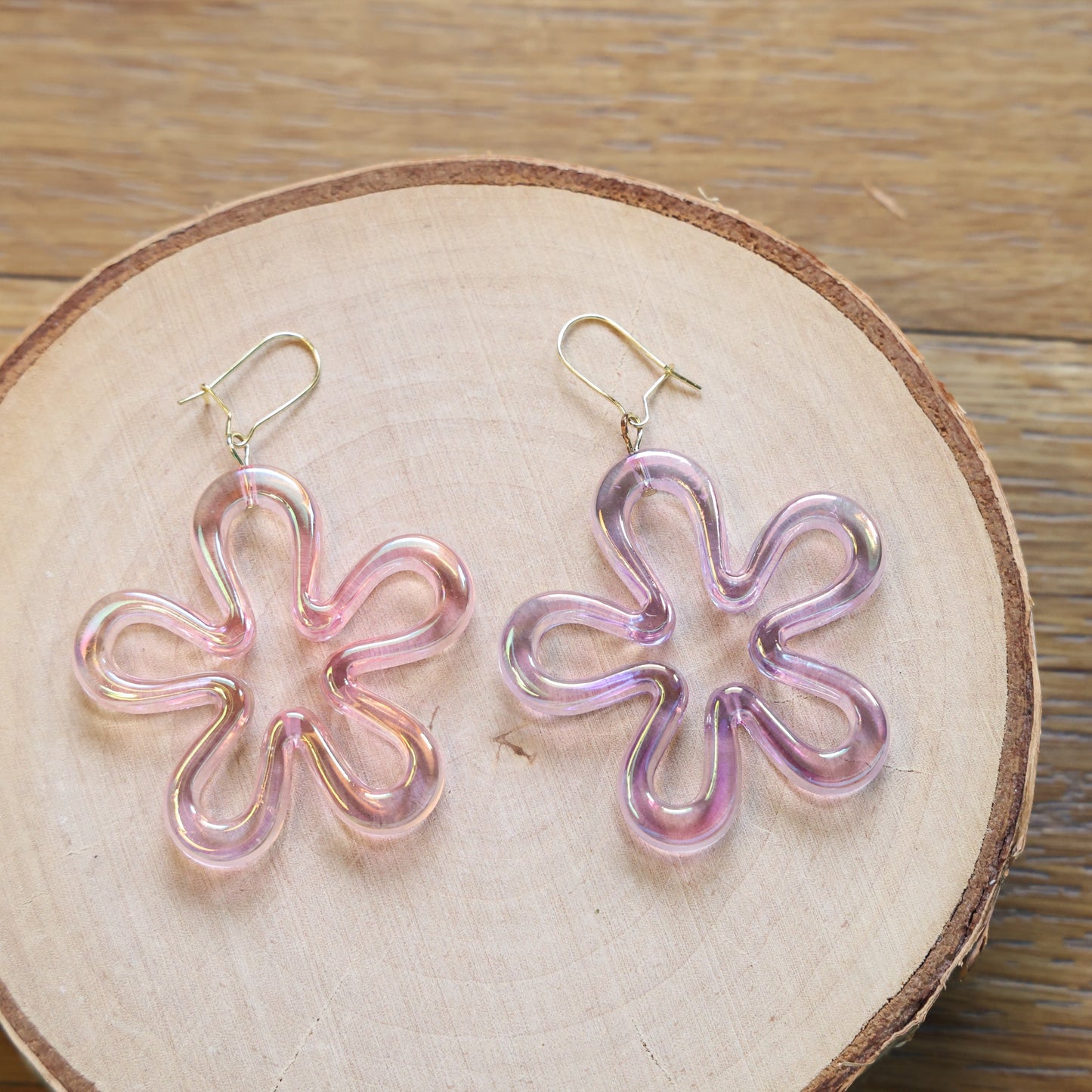 Funky Flower Earrings