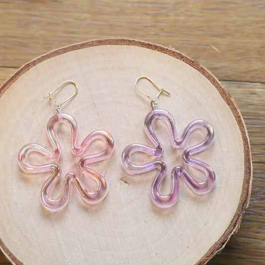 Funky Flower Earrings