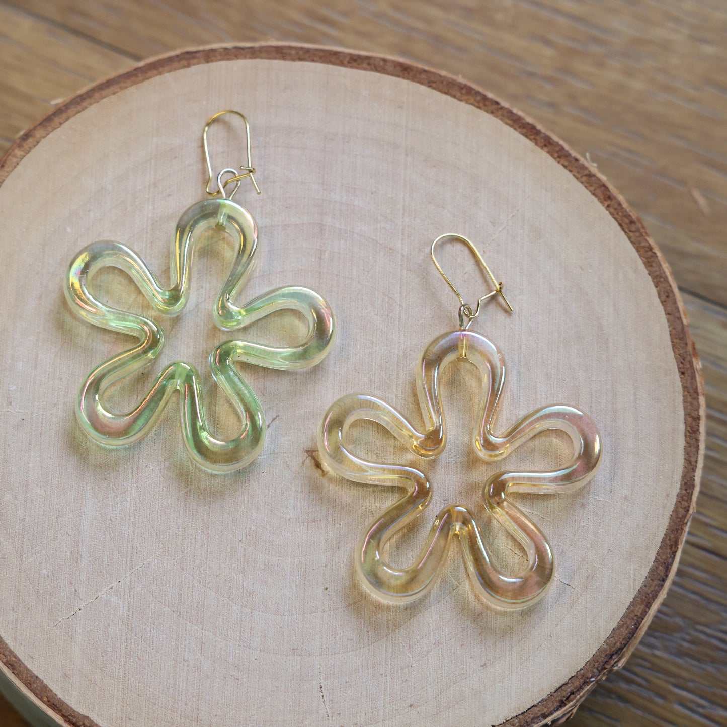 Funky Flower Earrings