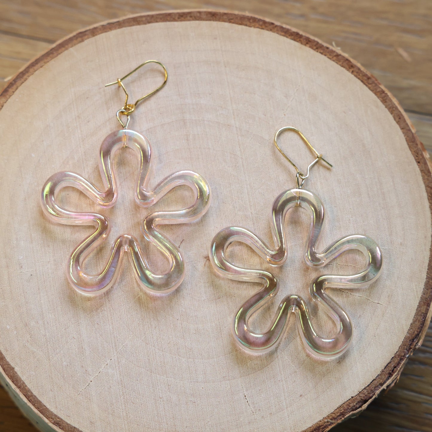 Funky Flower Earrings