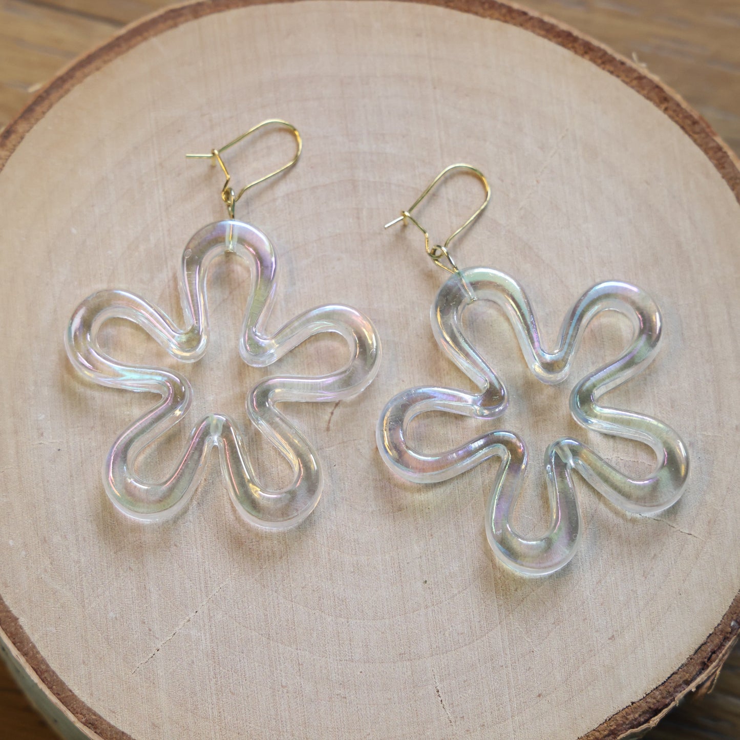 Funky Flower Earrings