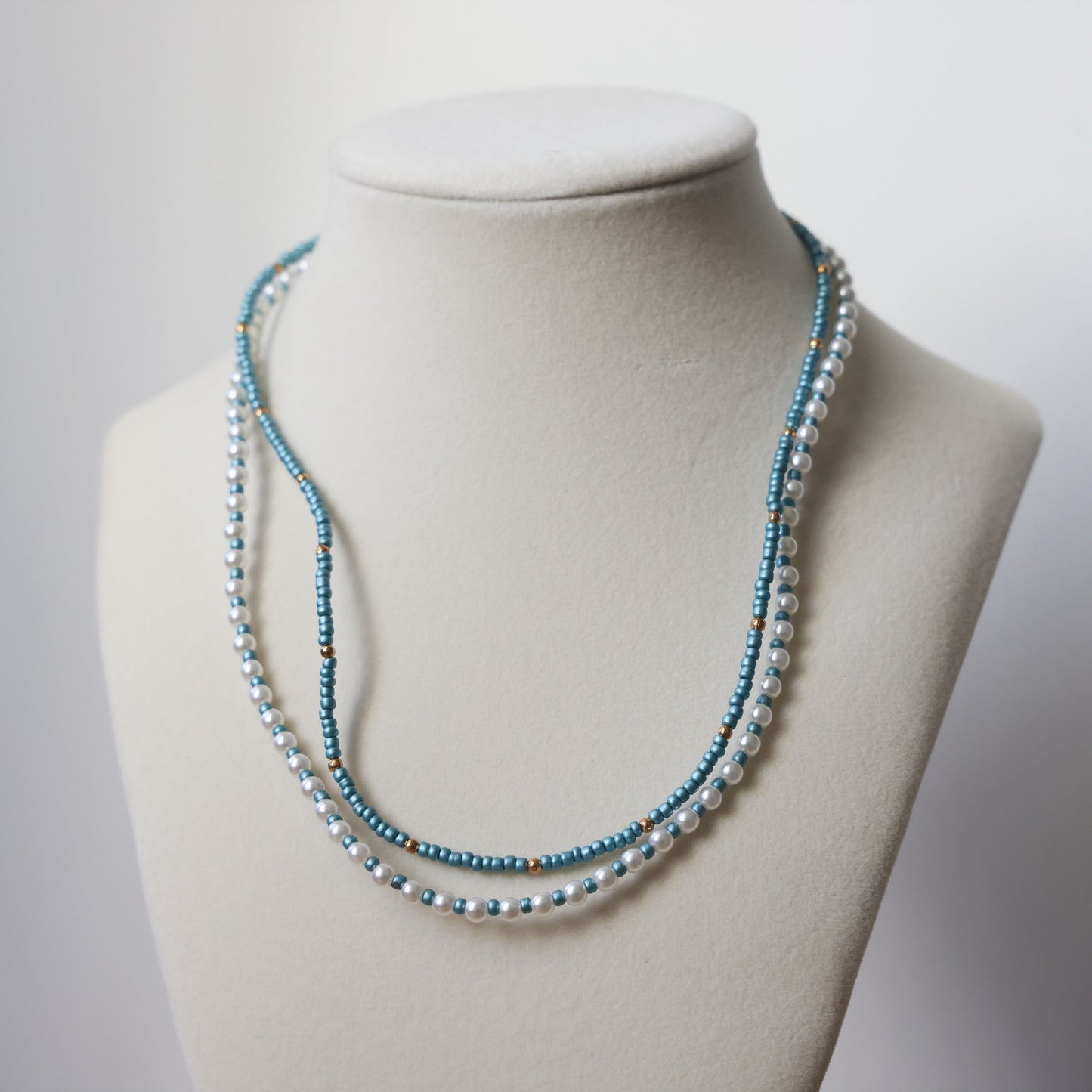 Beaded with Pearl Necklaces
