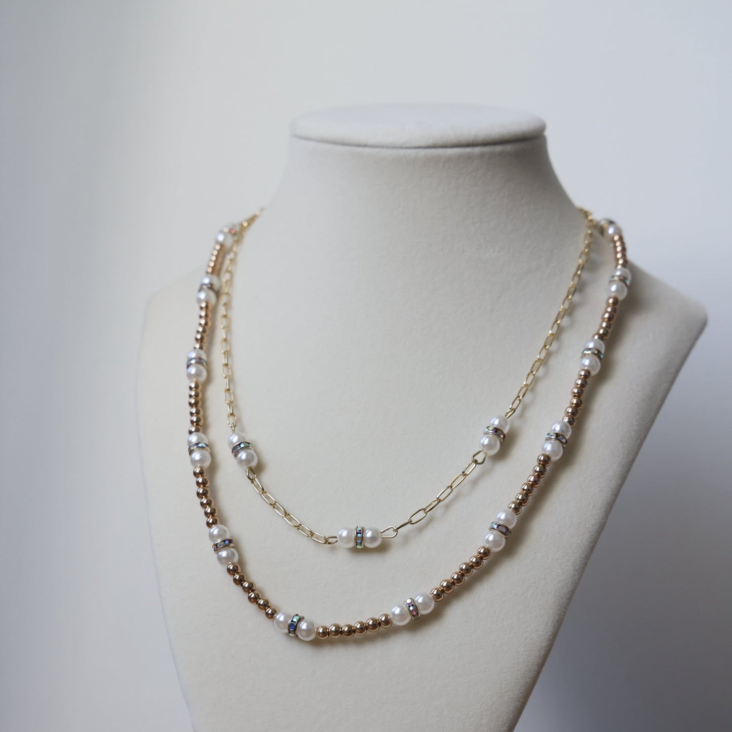 Diamond Layered Necklace