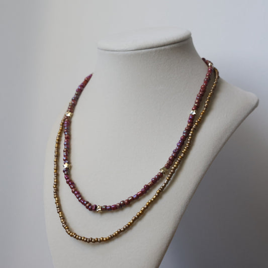 Layered Beaded Necklaces