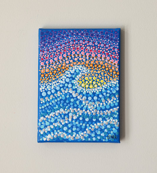 Abstract Wave Painting