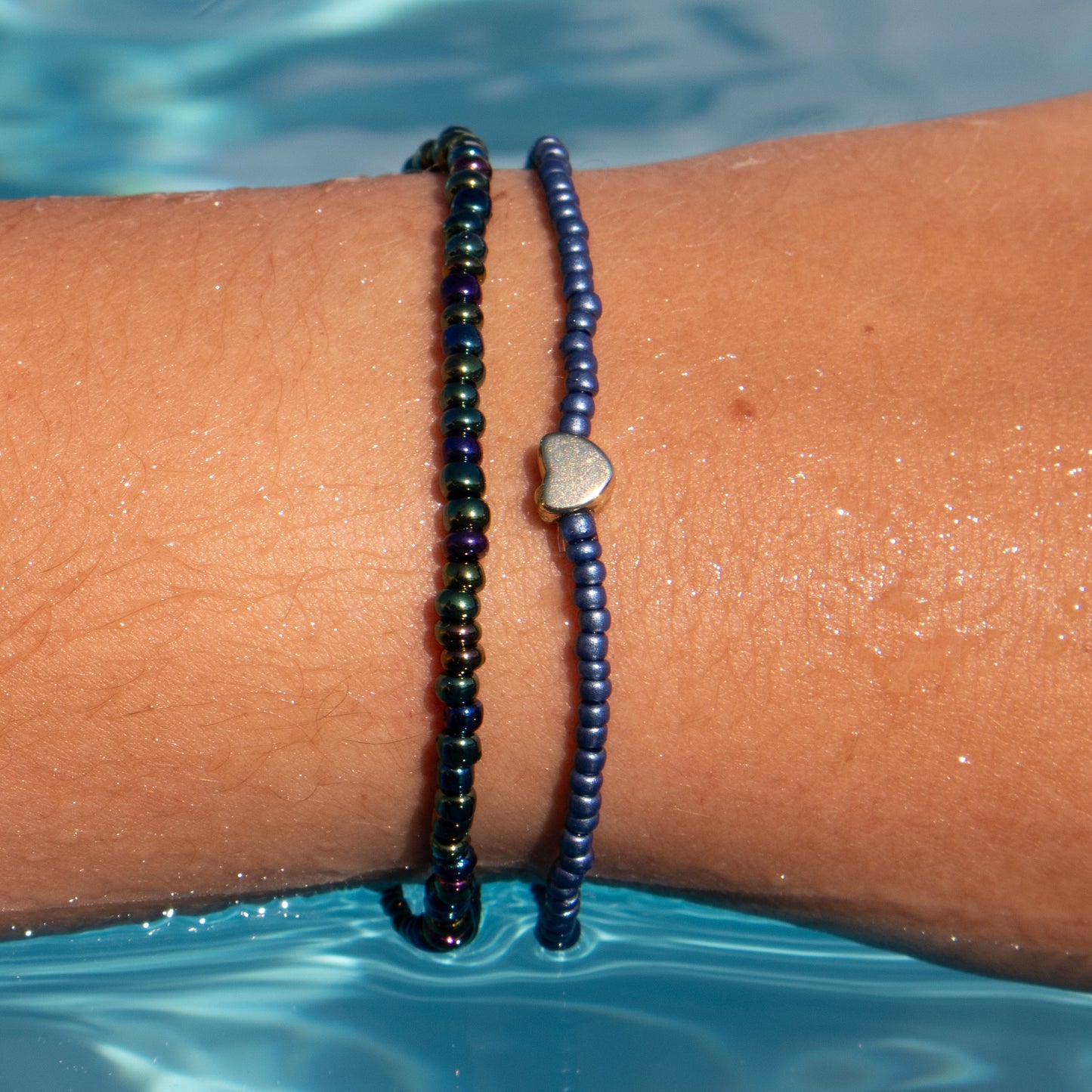 Paired Heart Bracelets